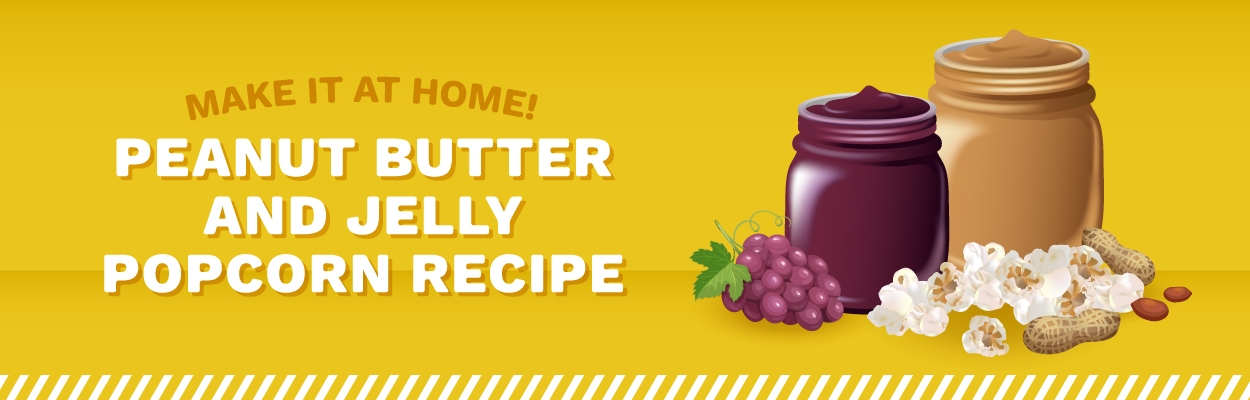Make Cinemark's Peanut Butter and Jelly Popcorn image